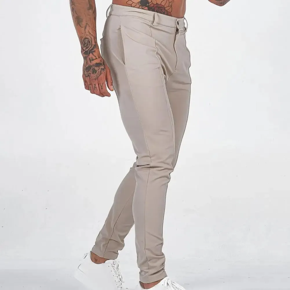Adjustable Waist Slim Pant