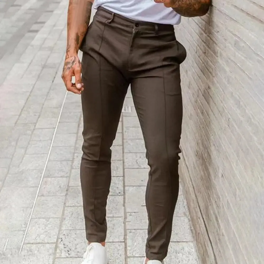 Adjustable Waist Slim Pant