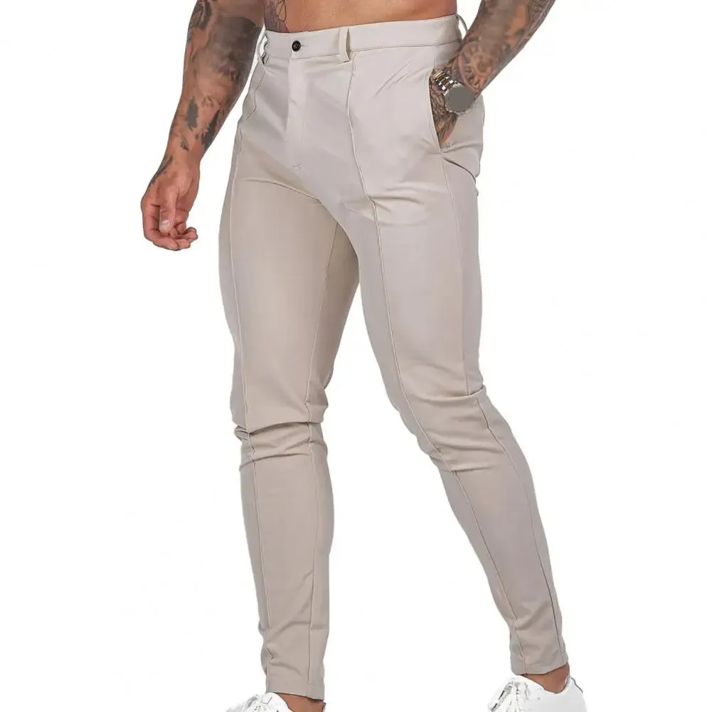 Adjustable Waist Slim Pant