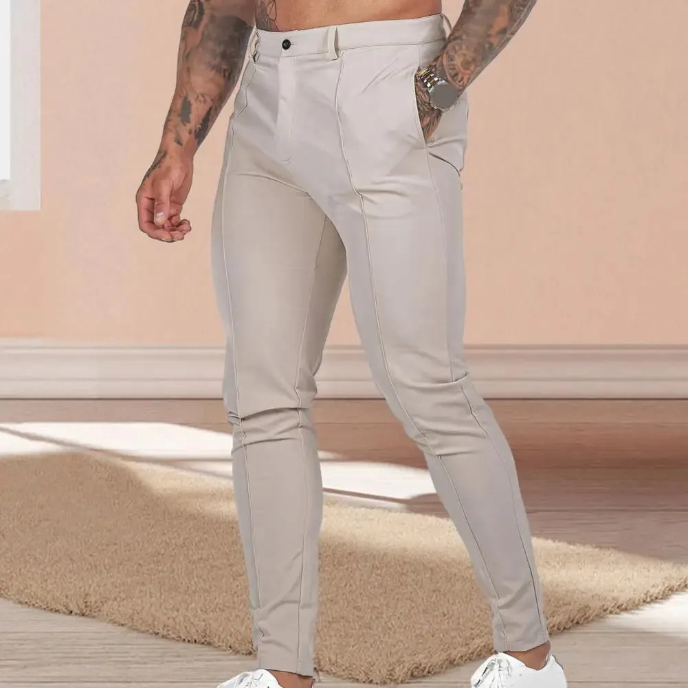 Adjustable Waist Slim Pant