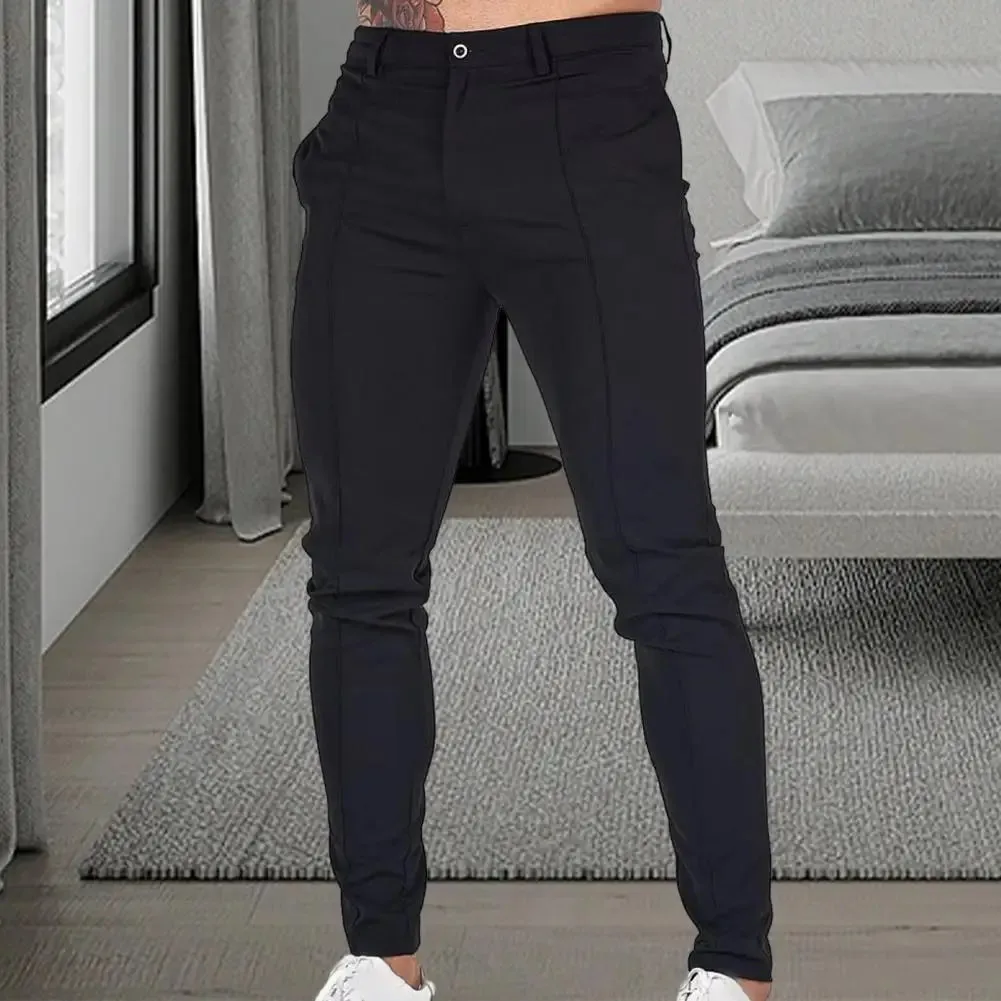Adjustable Waist Slim Pant