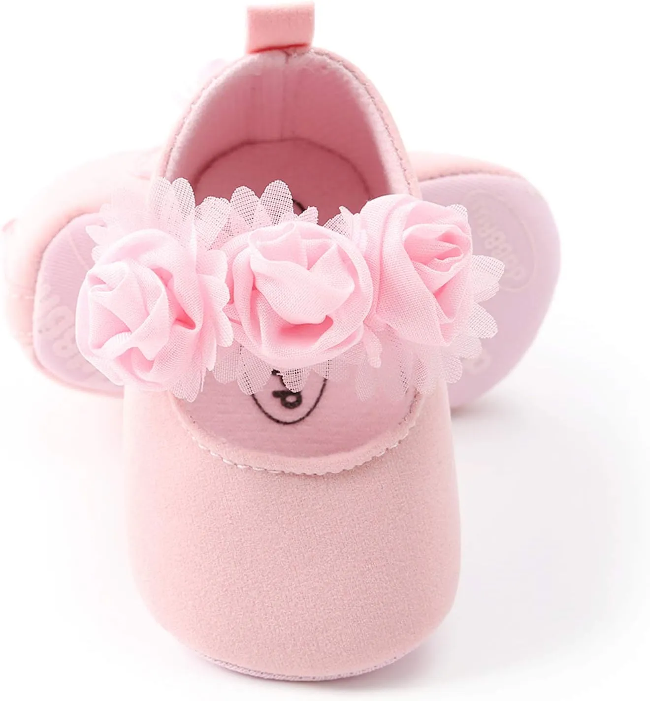 Baby Girl Moccasins Princess Sparkly Mary Jane Dresses Shoes Premium Lightweight Soft Sole Crib Shoes Toddler Shoes