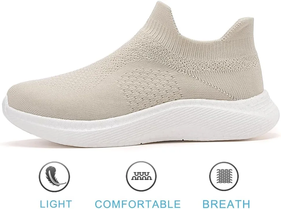 RUIDENG Walking Shoes for Women Nurse Slip Resistant Work Running Sneakers Loafers Platform Sneakers Comfortable Weight Light