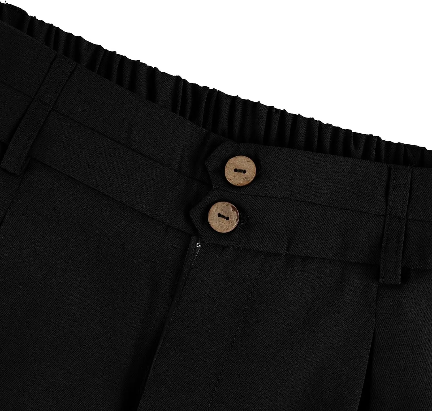 Wide Leg Pants for Women Casual Summer High Waisted Dress Pants Loose Fit Lightweight Business Slacks with Pockets
