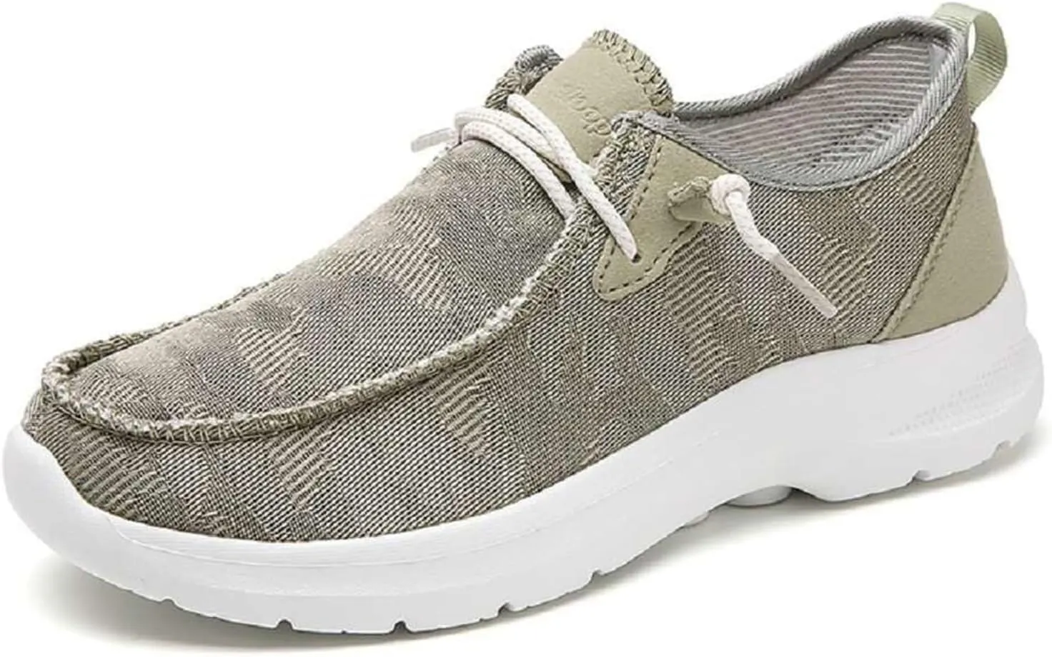 Women's Loafers Shoes Comfortable Round Toe Slip On Fashion Sneakers Breathable Lightweight Denim Walking Shoes Casual Driving Shoes for Women